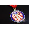 China Customized Dancing Running Award Medals With Ribbon , Custom Race Medals wholesale