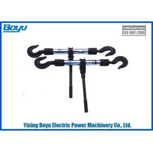China Rated 50kn Transmission Line Stringing Tools Weight 3.3kg  Double Hook Turnbuckle supplier