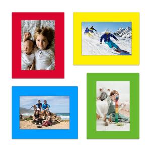 Lightweight Peel And Stick Photo Frames Dry Erase Picture Frame 8x8"