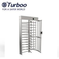 China RFID Facial Recognition Pedestrian Full Height Turnstile SUS304 Access Control Full Height Gate 24V Full Height Gate on sale