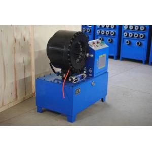 Hydraulic 4 Inch 4-102 mm 4 Layers Hose Big Size Industrial Braided Hose Crimping Machine 4 kw Compact Structure