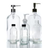 China 1oz 2oz 3oz Frosted Glass Lotion Bottles Boston Diffuser on sale