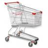China Germany Style Shopping Trolleys 5 Inch Grocery Hand Cart 1020×590×980 mm wholesale
