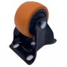 50mm Fixed Rigid Plate Polyurethane Tread Caster Wheel