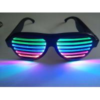 China 2019Hot Sales New Style Rechargeable LED Flashing Glasses for Promotion Gift for sale