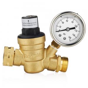China Low Pressure Oxygen Concentrator Parts Water Adjustable Brass Pressure Adjust Valve supplier
