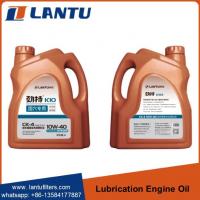 China High Performance LANTU Synthetic Diesel Engine Oil  Lubricating Oil SAE 10W-30 10W-40 API CH-4 Factory Price on sale