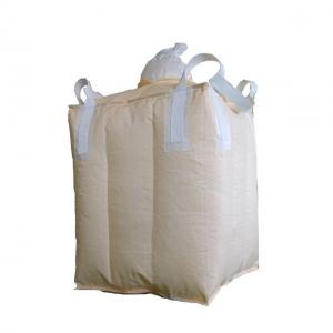China Baffle 1 Ton FIBC Bulk Bags / Cement Jumbo Bag For Soybean Peanut Corn supplier