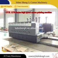 China PLC Control Cardboard Box Making Machine for sale