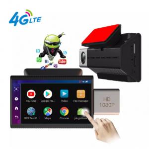 China 3 Android 8.1 4G Dvr Front Camera Kamera Car Camcorder HD1080P GPS Navigation supplier