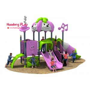 Disneyland Series Outdoor Playground Slides , Plastic Children's Outdoor Playground Equipment