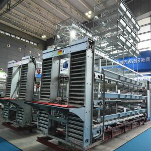China 25mm 360degree Nipples Poultry Farming Equipment , Q235 Egg Layer Farming Cage supplier