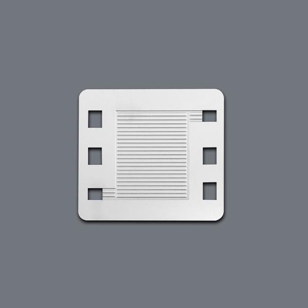 Titane gravure 0,5 mm ultra mince circuit imprimé échangeur de chaleur plaques pour l'hydrogène