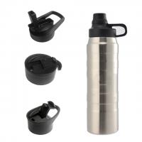 China Outdoor Double Wall 18 8 Stainless Steel Water Bottle, Custom Branded Vacuum Insulation Sports Vacuum Flask 20 oz & 30 oz on sale