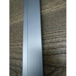 China Darkness Nickel Coating Gray Anodized Aluminium Industrial Profile 6063-T5 / 6005-T6 supplier