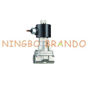 PS-25NK 1" Threaded NO Stainless Steel Solenoid Valve 24VDC 220VAC