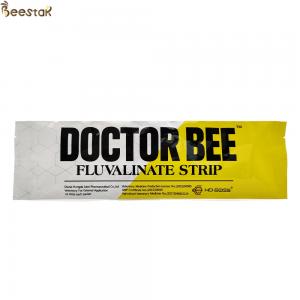 Doctor Bee ( 10 Strips ) Bee Medicine Against Varroa Bee Mites Fluvalinate Strip