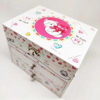 China PMS Printing Jewelry Gift Music Box Children Princess Ballerina Dancing Drawer Box on sale