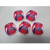 Personalized Football Red Blue T-Shirt Shape Soft PVC Fridge Magnet With