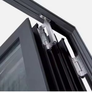 China Customized Size Energy Efficient Aluminum Folding Door with Multi-point Locking wholesale