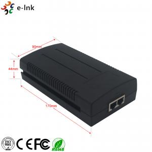 120W 802.3bt Ultra PoE Injector Single Port 10Mbps 100Mbps 1000Mbps