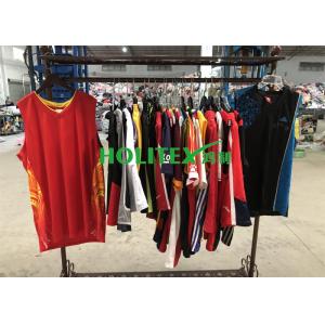 Fashionable Used Summer Clothes Polyester Material American Style Jersey