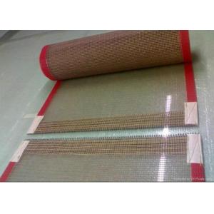 China Weather Resistant PTFE Fabric , 0.5×1mm PTFE Mesh Belt Premium Grade supplier