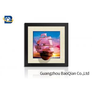 China Tiger Pattern 5D Images , Custom Lenticular Printing Home Decor 0.9MM Thickness wholesale