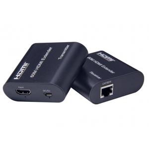 Full HD Signal Distribution 60m HDMI Extender Over CAT5 / CAT6 EDID 1080P / 720P