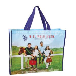 Foldable PP Non Woven Shopping Bag Animal Pattern Reusable Shopping Bags