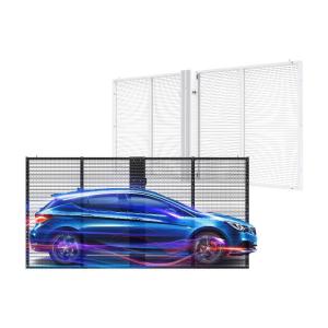 China Indoor P3.9 High Transparency Ultra Thin Transparent LED Screen Music Video Wall wholesale