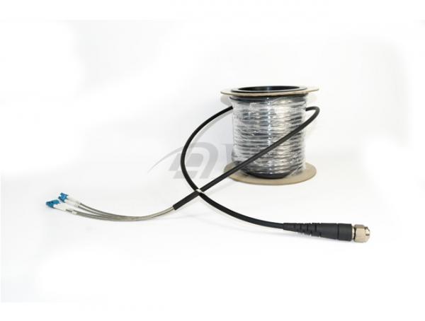 Сборок кабеля оптического волокна водоустойчивого крытого гибкий провод соединит