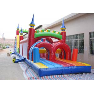 Funny Sport Games Adult Inflatable Obstacle Course Challenge Bounce House