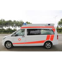 China Medical Mercedes Benz Ambulance Gasoline 7 Seats 4×2 White on sale