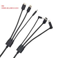 China HDMI 4K USB 2.0 3.5MM DC VR Cable HTC VIVE 3-in-1 Cable for VIVE VR Headset on sale