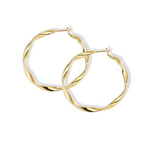 China 18k Gold Sterling Silver Jewelry Earrings supplier