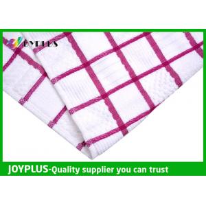 China Microfiber Tea Towel Kitchen Dish Drying Cloth  Colored stripe supplier
