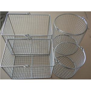 China Stainless Steel Wire Mesh Baskets supplier