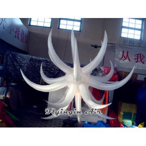 China 2m Hanging Inflatable Air Star with LED Light for Party Decoration wholesale