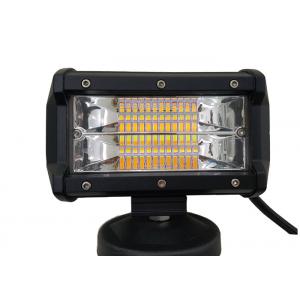 Mini 5 Inch Amber LED Strobe Light Bar , Off Road LED Light Bar Strobe