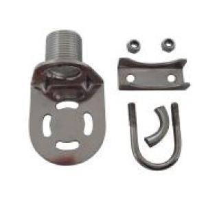 China STAINLESS STEEL RAIL MOUNT ANTENNA BRACKET,WITH 1”-14 THREADS supplier
