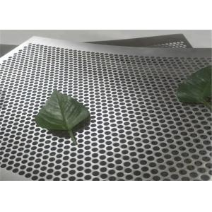 China 0.5mm Waterproof Speaker Grille Perforated Metal Mesh supplier