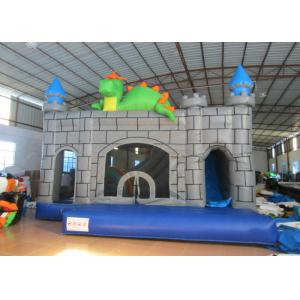China Dragon Design Inflatable Jump House Waterproof Digital Printing 6 X 6m For Amusement Park supplier