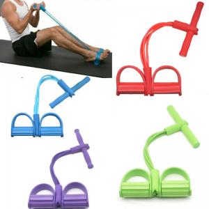 Fitness Gum 4 Tube Resistance Bands Yoga Equipment Pilates Resistance Bands