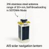 China Luces de navegación solares para balizas marinas con AIS AtoN para puntos de navegación fijos wholesale