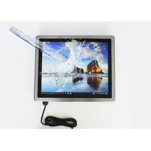 China Flat Panel Capacitive Touch Stainless Steel Panel Pc 1280*1024 Full Ip65 Waterproof wholesale