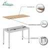 China Customized Size Uplift Motorized Adjustable Desk Must-Have for Office Furniture Solutions wholesale