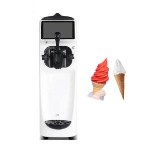 China Table Top Soft Serve Ice Cream Making Machine with Machinery Function 210x554x740mm Size supplier