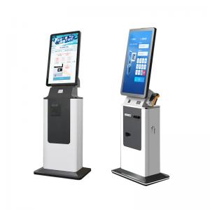 China Customized Cash Accept Parking Payment Kiosk Ticket Vending supplier