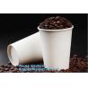 China 8 OZ Disposable Eco Friendly Coffee Paper Cup,Disposable kraft paper cup customizable coffee milk water juice cup PACKAG wholesale